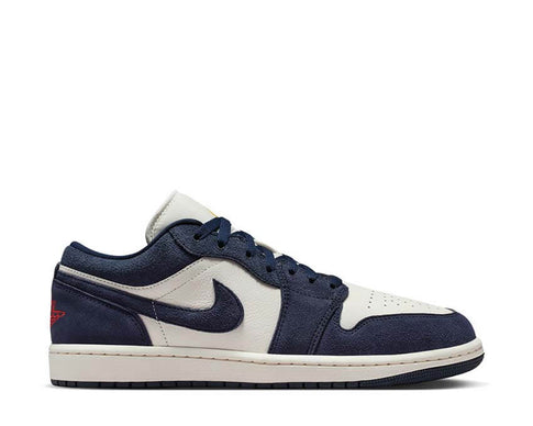 Air Jordan 1 Low SE Obsidian Azul Universidad — zapatillas hombre retro basketball culture