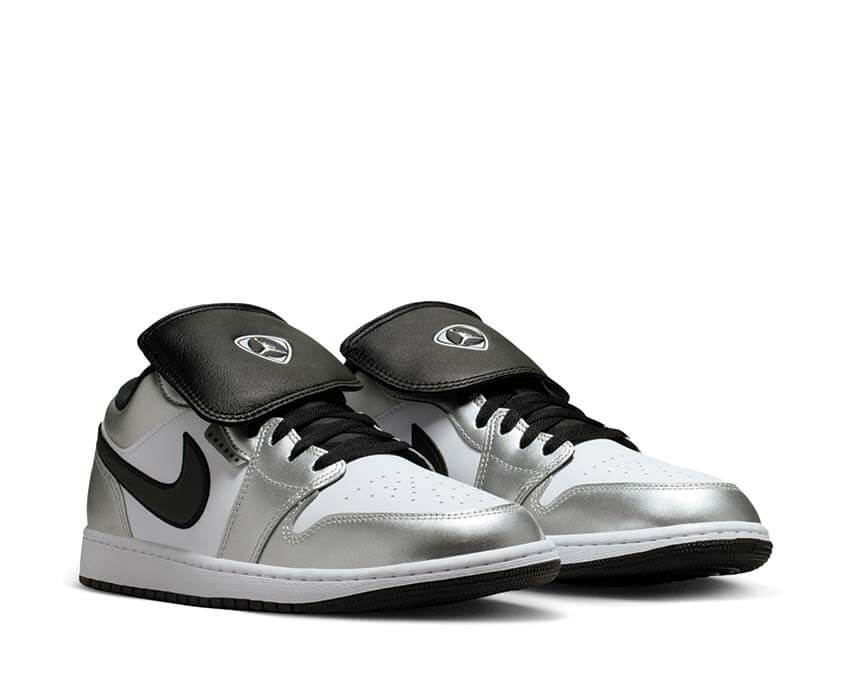 Air Jordan 1 Low SE Tiempo Obermaterial — Leder Cremeweiß OG Basketball iconic