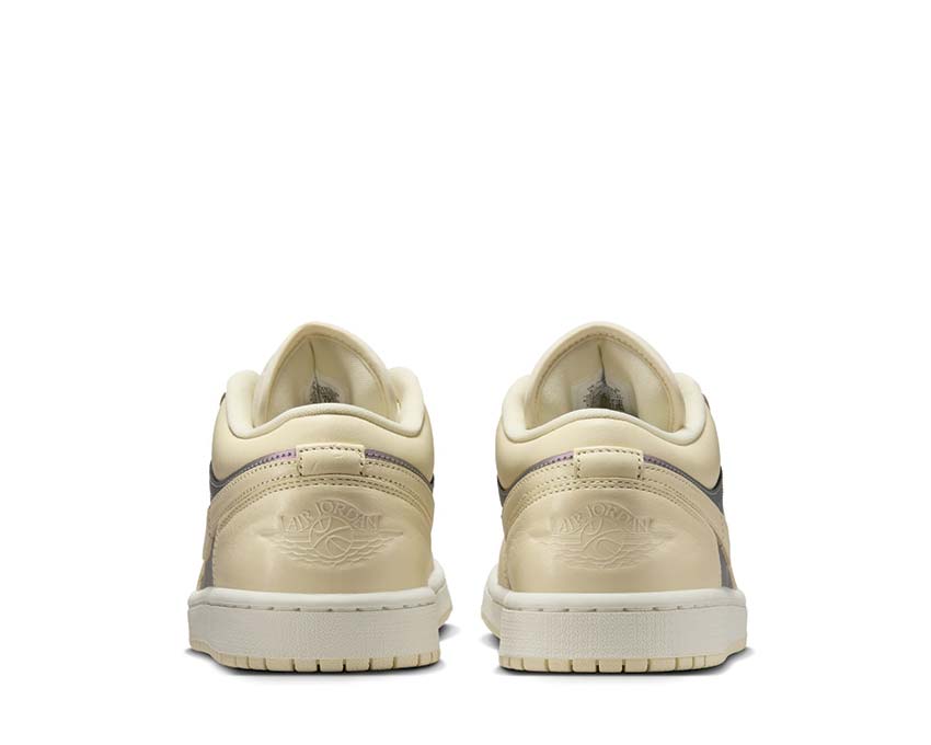Air Jordan 1 Low SE W Muslin Rückseite — Jumpman Ferse retro Basketball Damen