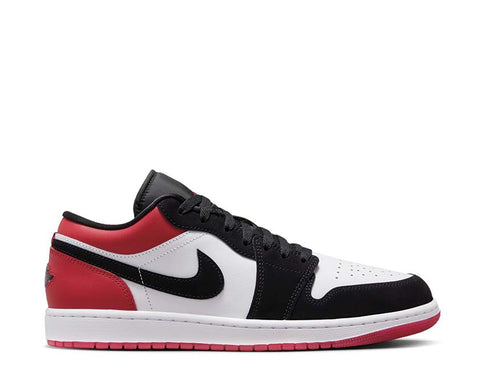 Air Jordan 1 Low SE Blanco Negro Rojo — zapatillas hombre streetwear basketball iconic