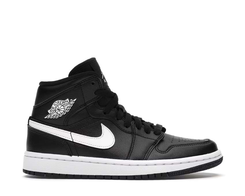 Jordan Air Jordan 1 Mid W Black White — sneaker hombre mid top bicolor