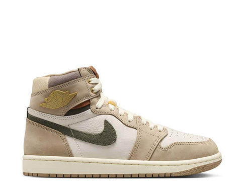 Air Jordan 1 Retro High OG W Khaki — sneakers femme basketball khaki beige Jordan