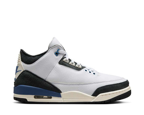 Air Jordan 3 Retro x A Ma Maniére White Diffused Blue — sneakers collab premium blanc bleu