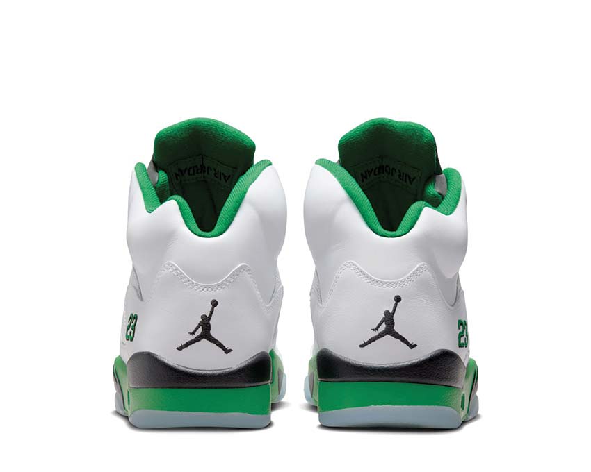 Jordan Air Jordan 5 Retro W Lucky Green detail — mesh upper