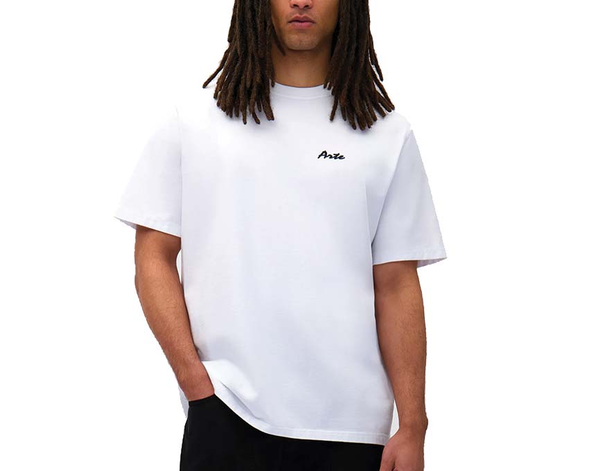 Arte Elements Print T-shirt White — t-shirt uomo stampa elementi grafici