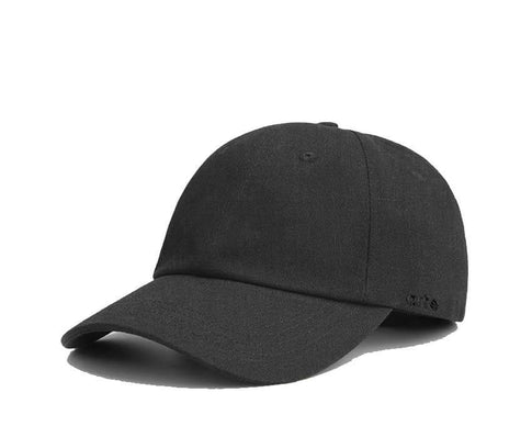 Arte Linen Cap Noir — casquette unisexe lin légère logo Arte brodé
