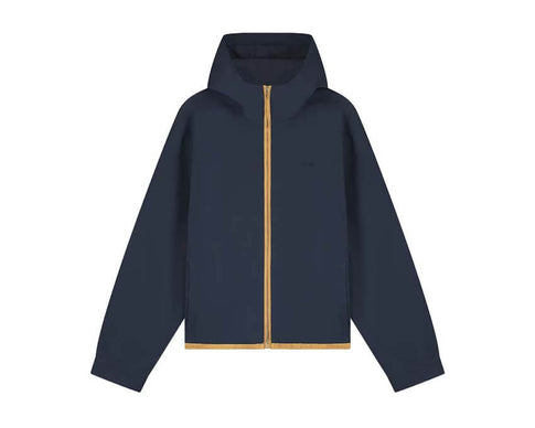 Arte Linen Tape Hooded Jacket — chaqueta hombre lino con capucha y cintas