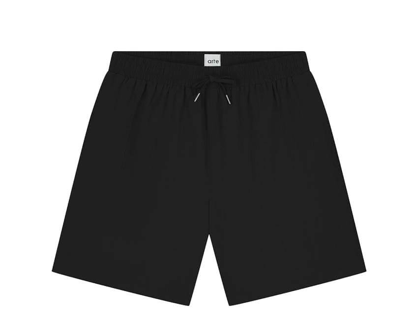 Arte Mesh Shorts Noir — short homme mesh filet léger sport décontracté