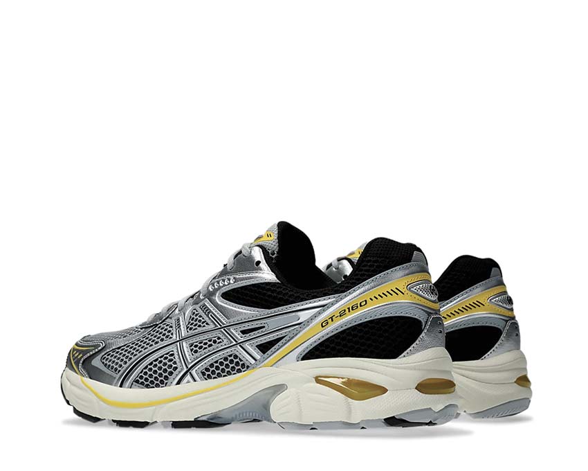 Asics GT-2160 Piedmont Grey/Pure Silver suela — amortiguación Gel estabilidad