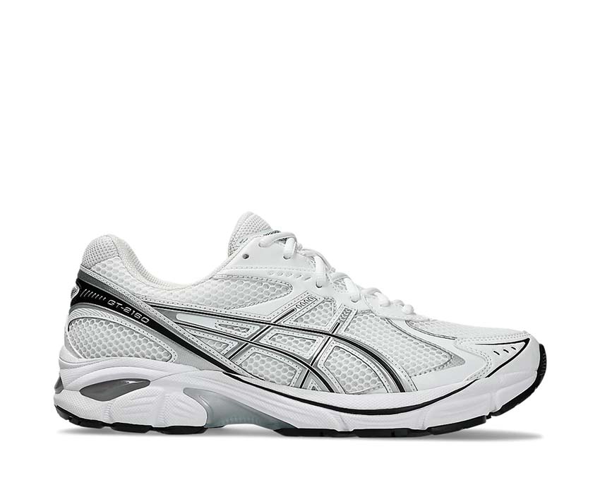 Asics GT-2160 Pure Silver White/Pure Silver — zapatilla running hombre retro estabilidad y amortiguación