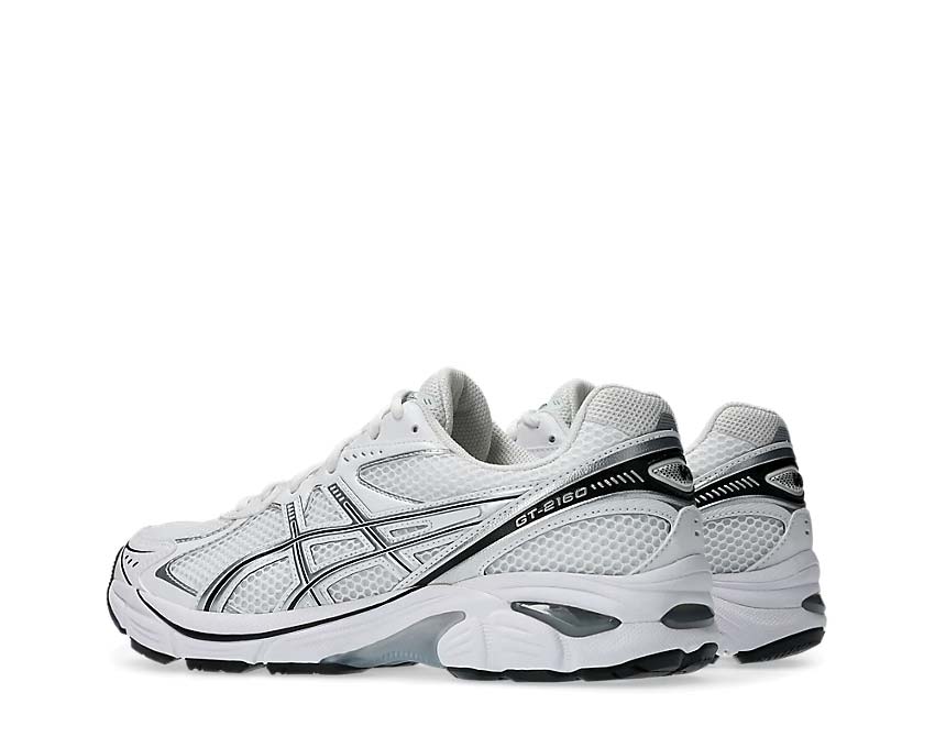 Asics GT-2160 Pure Silver White/Pure Silver suela — amortiguación Gel estabilidad