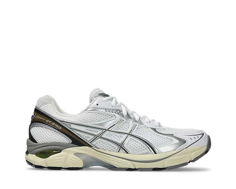 Asics GT-2160 White/Soft Yellow — running rétro femme stabilité bi-densité