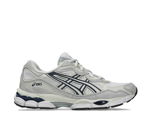 Asics Gel NYC White — running rétro mixte amorti Gel all-white