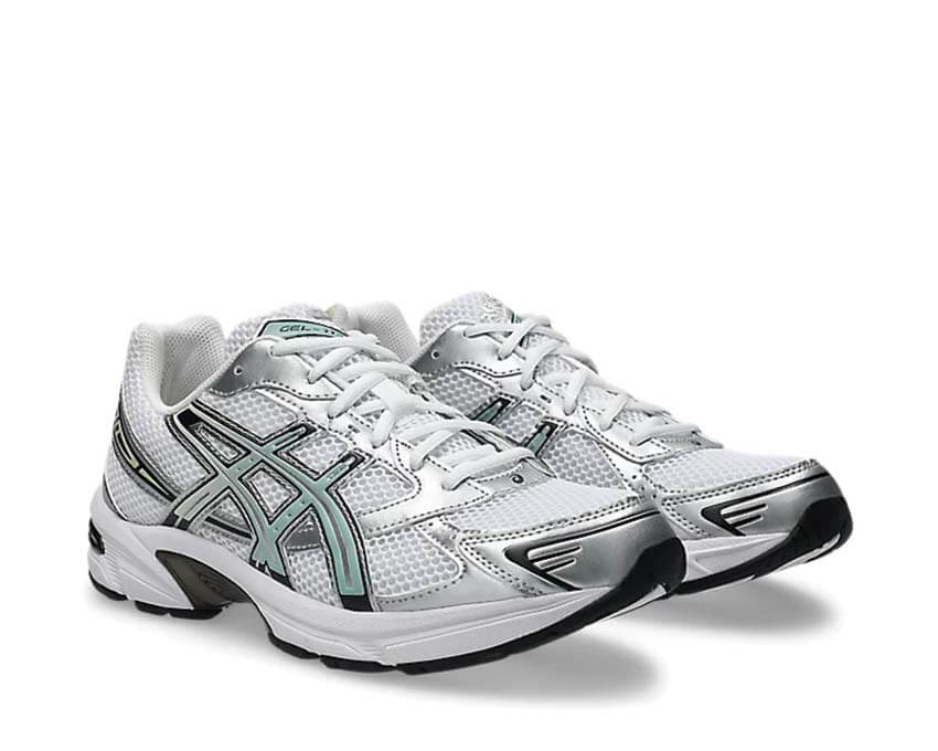 Asics Gel 1130 Verdigris vue latérale — tige mesh et overlay rétro