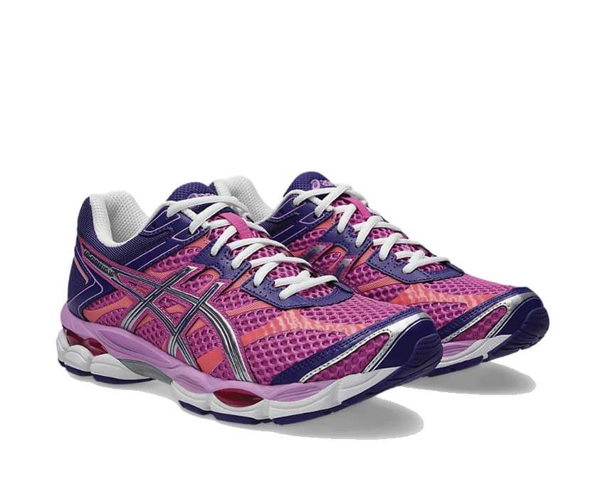 Asics Gel Cumulus 16 Digital Sakura vue latérale — tige mesh respirante