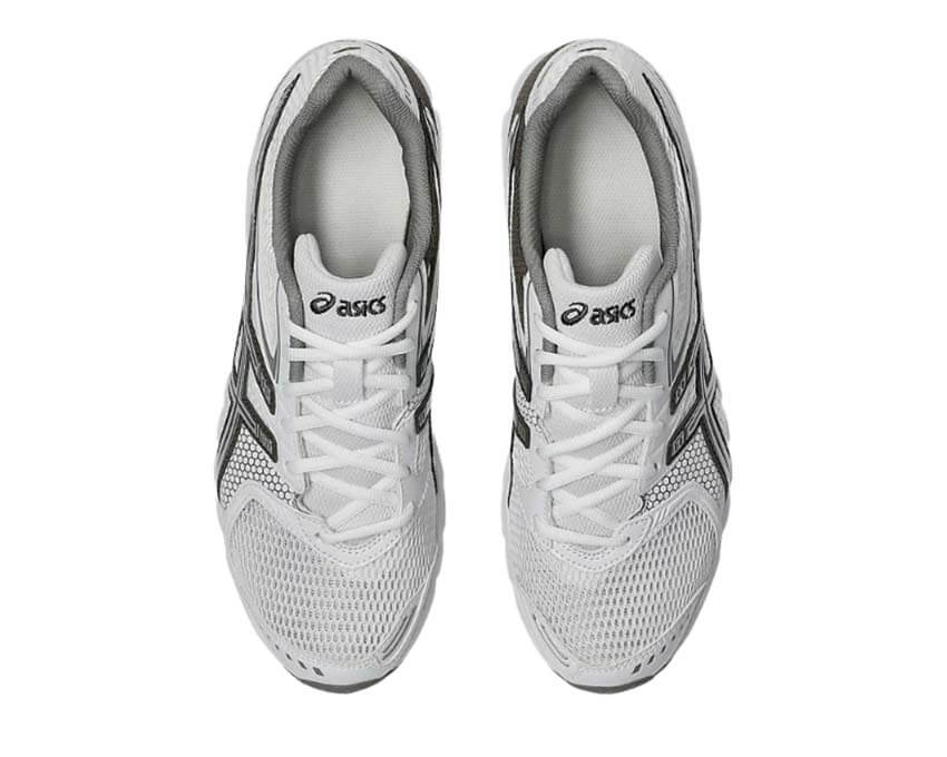 Asics Gel DS Trainer 14 White/Sepia Brown arrière — amorti GEL talon