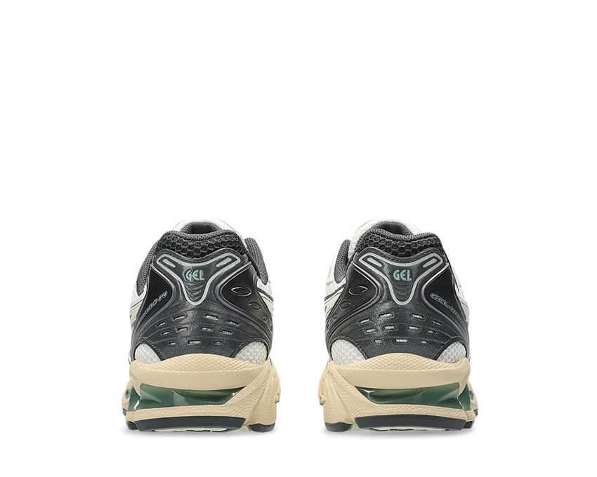Asics Gel Kayano 14 Cream vue latérale — tige mesh vintage coloris crème