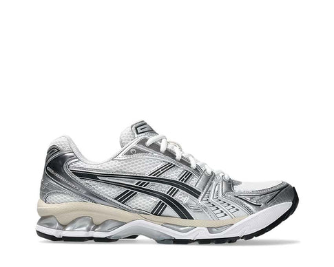 Asics Gel Kayano 14 White/Graphite Grey — running rétro mixte amorti Gel