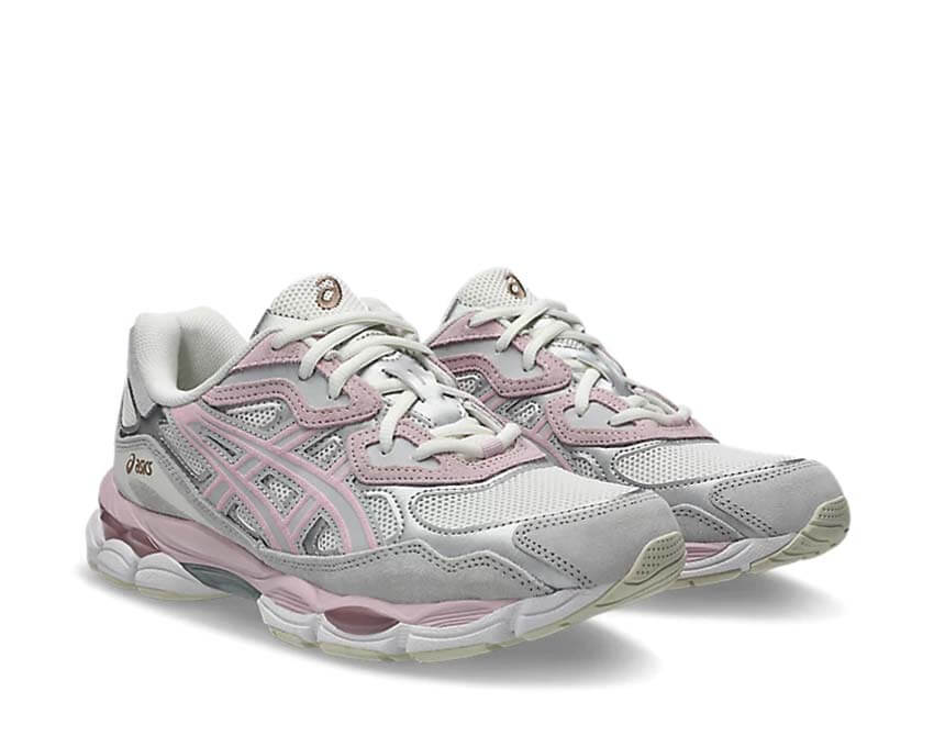 Asics Gel NYC Barely Rose vue latérale — tige mesh vintage