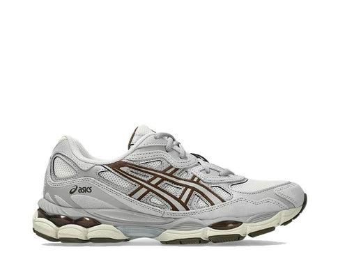 Asics Gel NYC Cream/Cement Grey — sneaker running rétro lifestyle amorti GEL