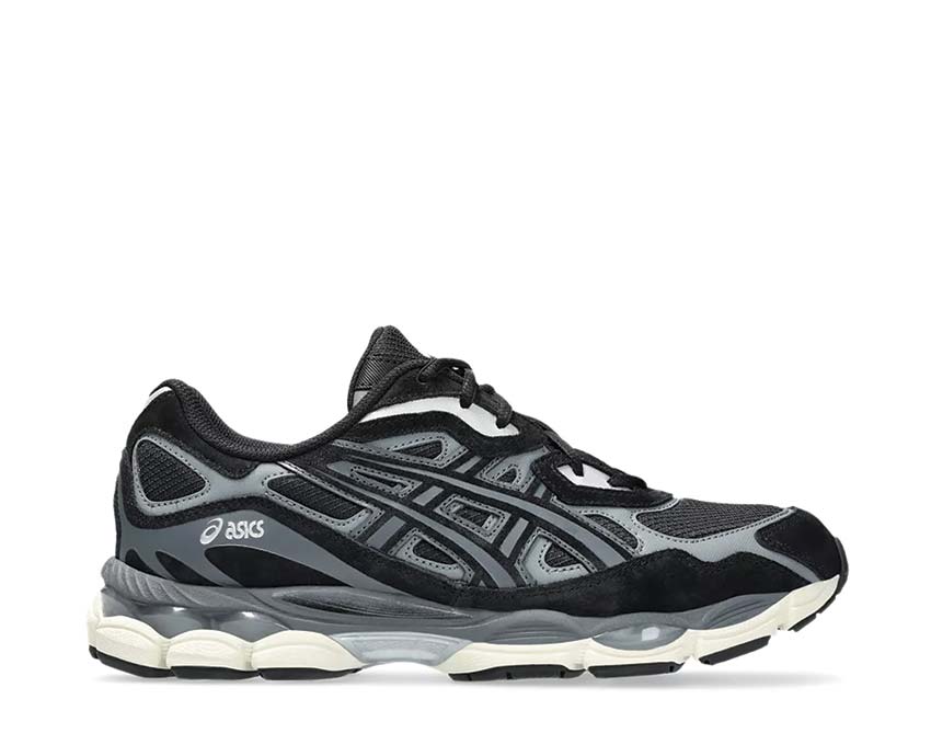 Asics Gel NYC Black/Black — men's running shoe vintage urban style