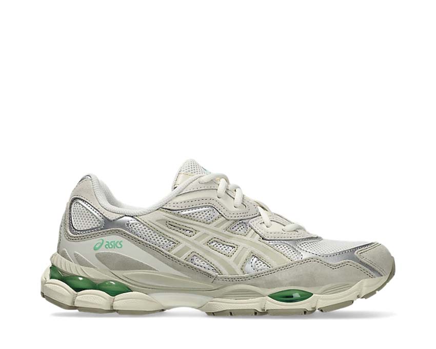 Asics Gel NYC Cream/Fossil — running rétro mixte amorti Gel