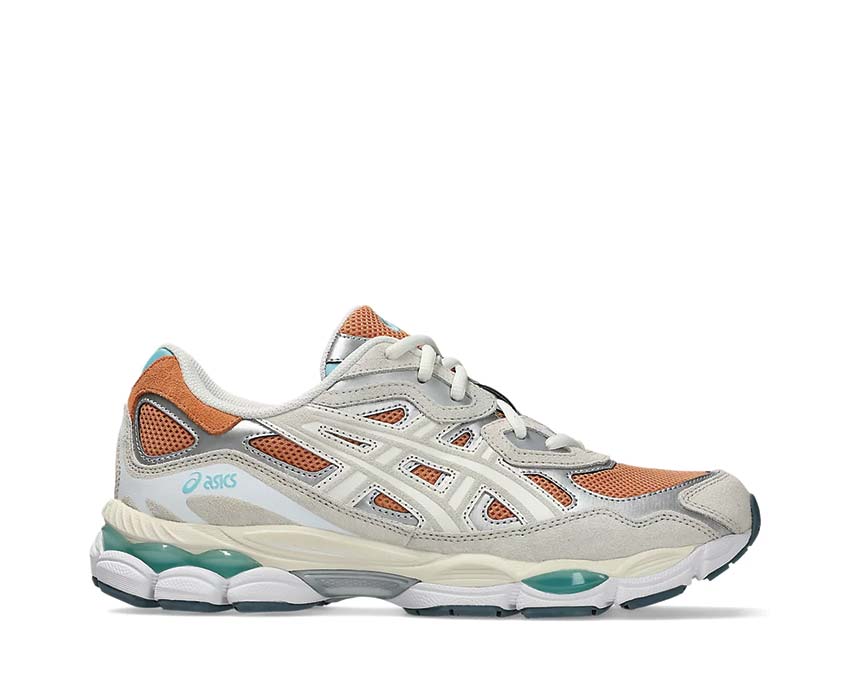 Asics Gel NYC Terracotta/Cream — running rétro mixte amorti Gel