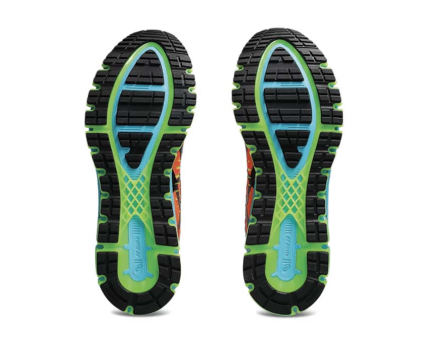 Asics Gel Quantum 360 I Habanero/Aquarium arrière — amorti Gel