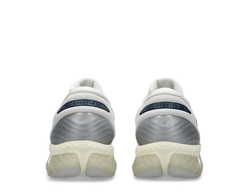 Asics Gel Quantum 360 VIII White Midnight White/Midnight détail — mesh et TPU