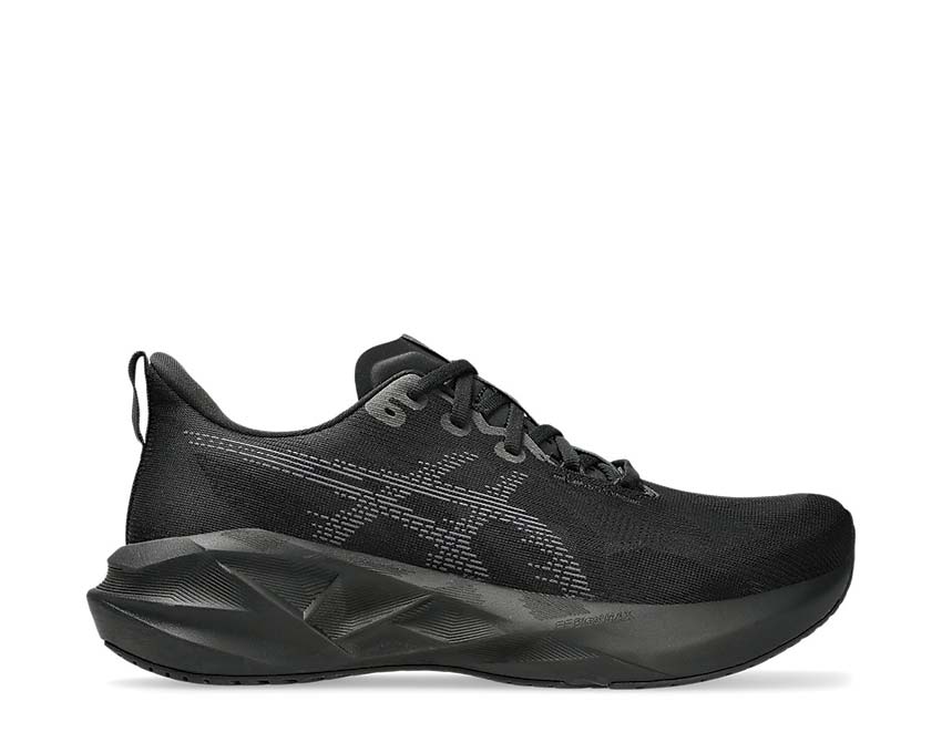 Asics Novablast 5 Black/Carrier Grey — running homme réactif FlyteFoam