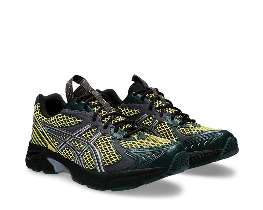 Asics UB-7 GT-2160 Kiko Kostadinov Dark Neptune/Pure Silver vista lateral — diseño colaboración exclusivo