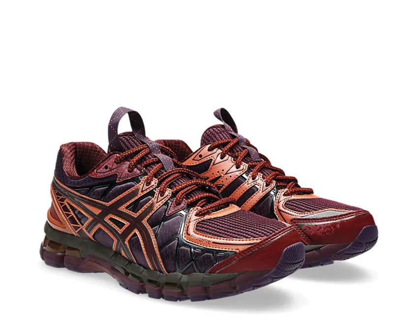 Asics UB10-S Gel Kayano 20 Plum vue latérale — design collaboration exclusif