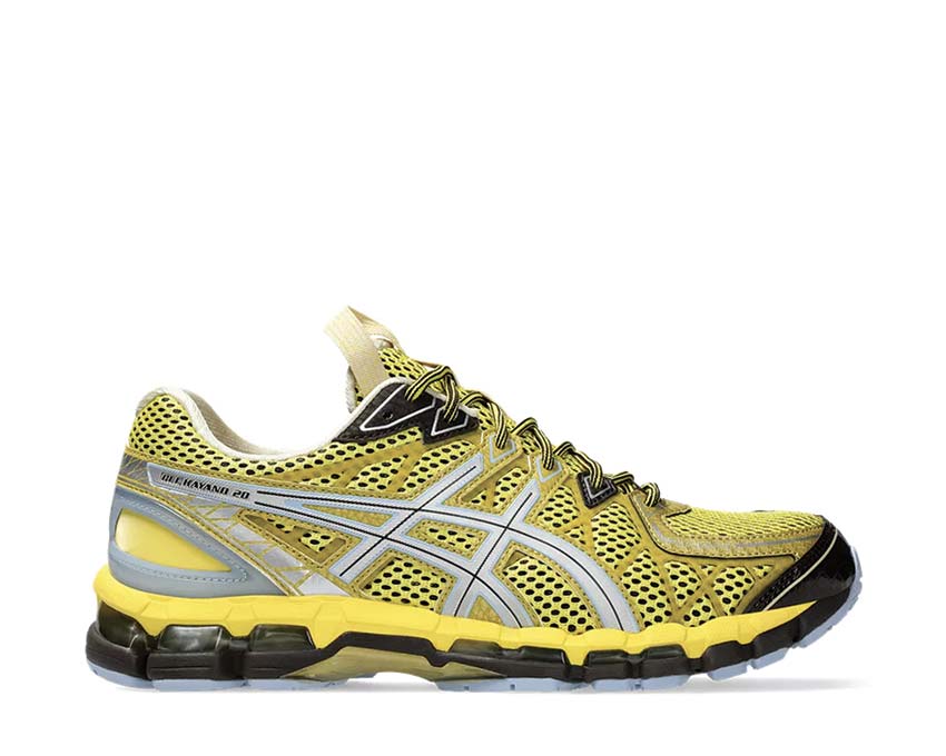 Asics UB9-S Gel Kayano 20 Kiko Kostadinov Vibrant Yellow/Pure Silver — collaboration design GT-2160 remixed