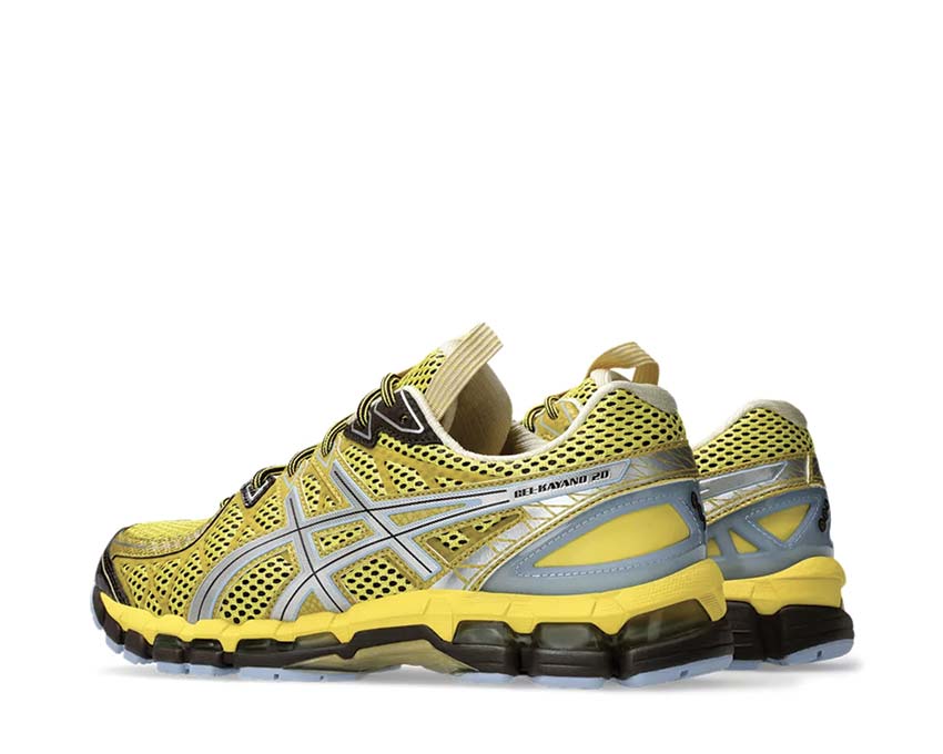 Asics UB9-S Gel Kayano 20 Kiko Kostadinov Vibrant Yellow/Pure Silver sole — GT-2160 cushioning