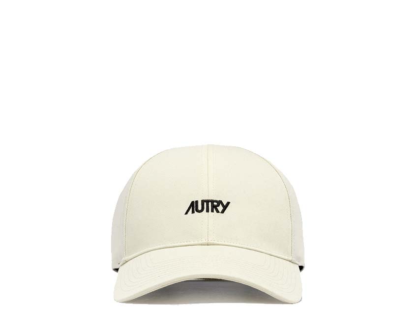 Autry Casquette Main Brodée Crème — casquette homme coton premium broderie logo Autry
