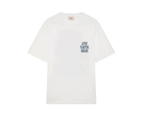 Autry T-Shirt Floating Dreams Weiß — grafisches Premium-T-Shirt italienischer Lifestyle