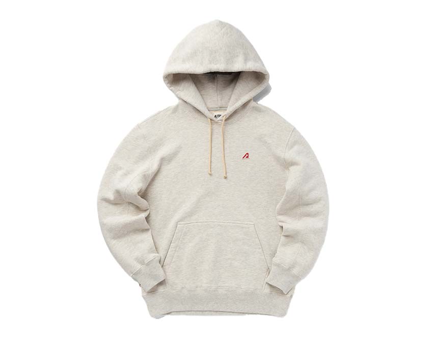 Autry Hoodie Ease Cream — sweat capuche coton premium crème logo brodé lifestyle Autry