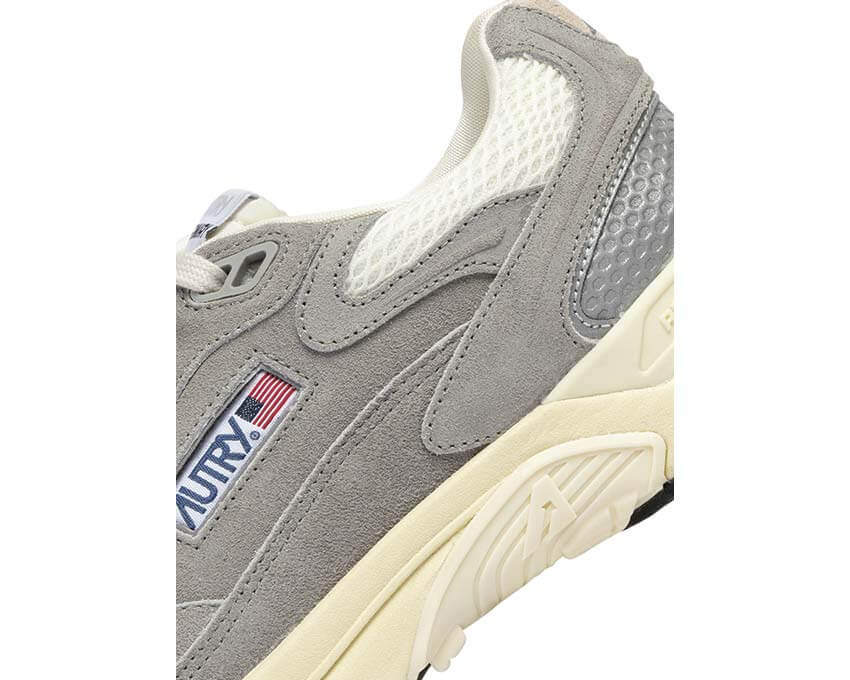 Autry Hyperway Low Premium vue latérale — mesh léger bicolore premium