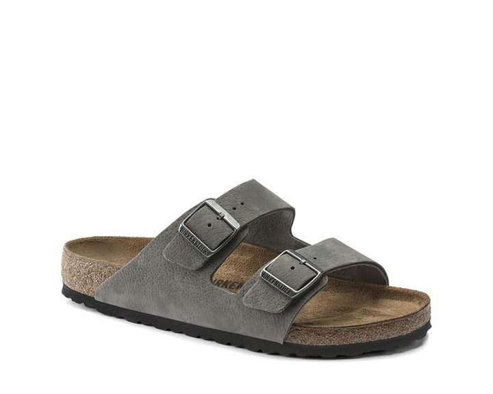 Birkenstock Arizona Desert Buck Nubuck Whale Grey 1020707