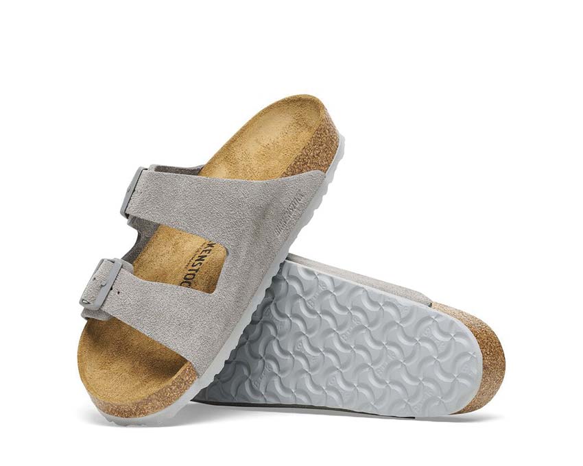 Birkenstock Arizona Suede Stone Coin 1027687