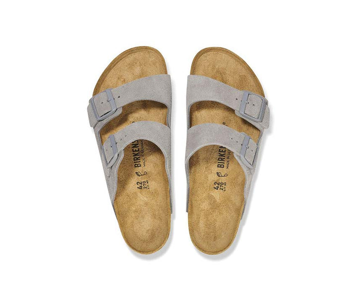 Birkenstock Arizona Suede Stone Coin 1027687