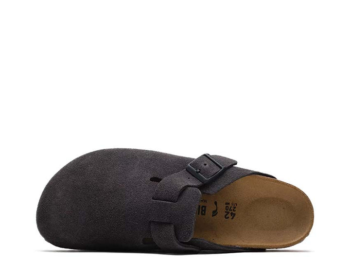 Birkenstock Boston Suede Velvet Grey 1028552