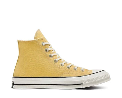 Converse Chuck 70 Classic Hi Bananas Egret Black — zapatilla mujer lona crudo plátano