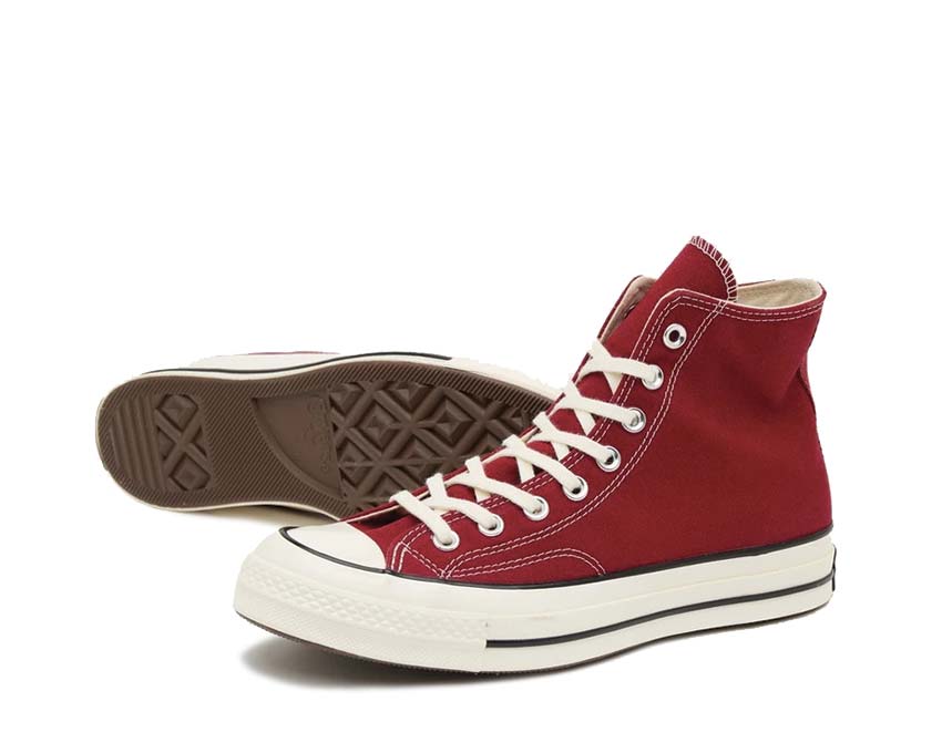 Converse Chuck 70 Classic Hi Red Egret detalle — logo Converse classic