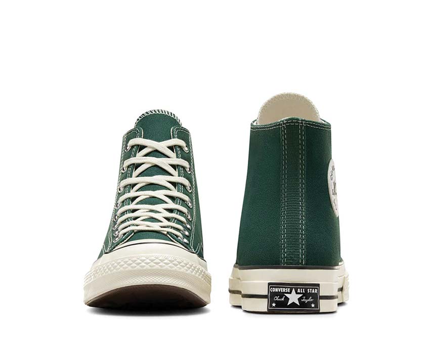 Converse Chuck 70 Hi Green Envy/Egret/Forest Green suela — suela vulcanizada forest green