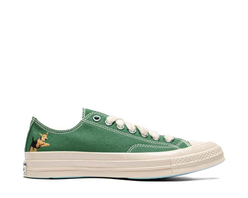 Converse Golf Le Fleur Chuck 70 OX On The Greens — Herren-Sneaker Collab wintergrün