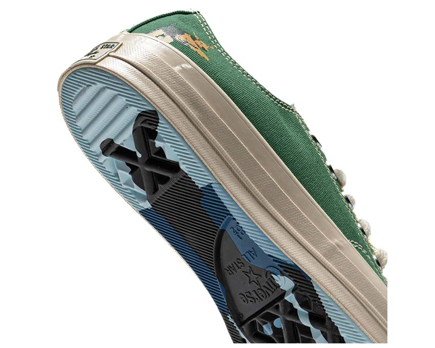 Converse Golf Le Fleur Chuck 70 OX On The Greens Detail — Golf-Motiv