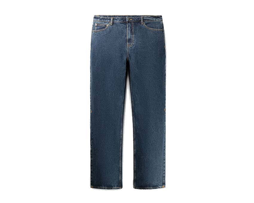 Daily Paper Asola Amba Jeans Blue — unisex straight cut denim jeans