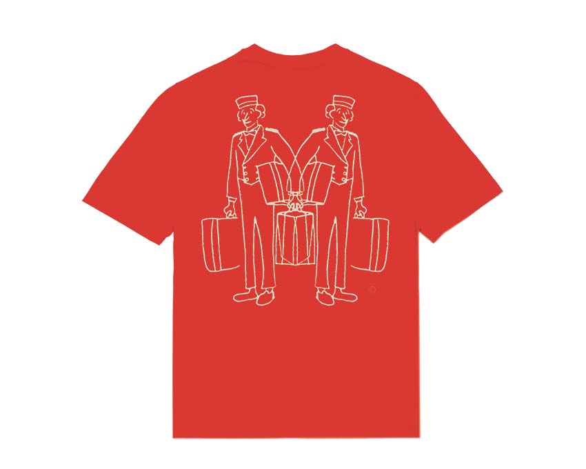 Edmmond Studios Bellboy Tee Red 125-30-31350