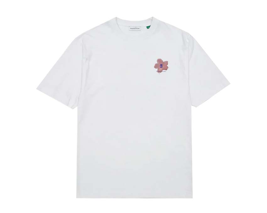 Edmmond Studios Garden Tee White — unisex t-shirt cotton garden motif